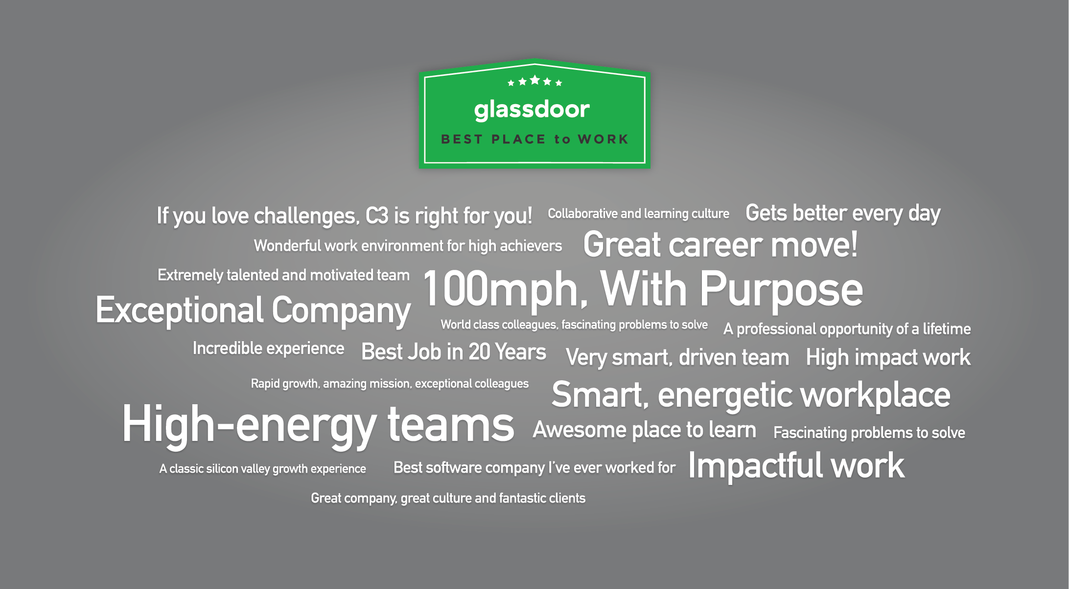 Glassdoor Best Place to Work