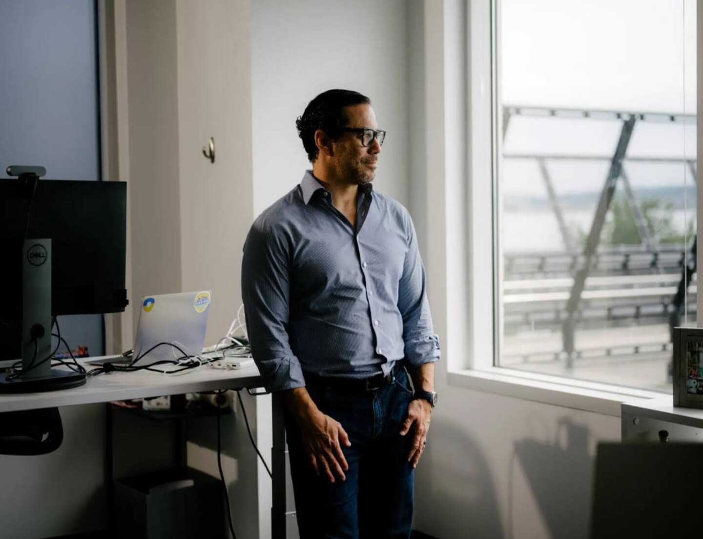 Manny Medina, the chief executive of Outreach in Seattle, hopes to get employees into the office for 40 percent of their time.
