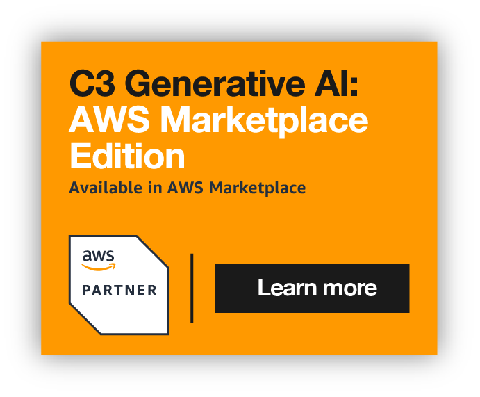 C3 Generative AI: AWS Marketplace Edition - Learn More