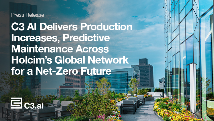 C3 AI Delivers Production Increases, Predictive Maintenance Across ...