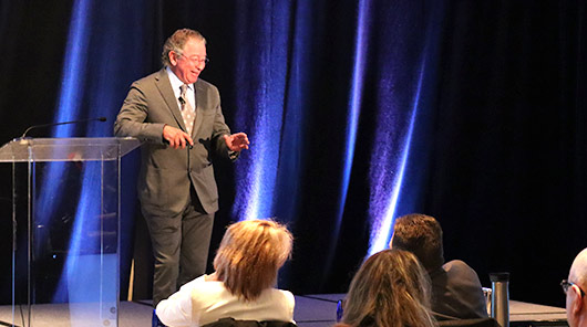 Ed Abbo and Steven Coles at C3.ai federal event highlighting digital transformation in the defense and intelligence communities